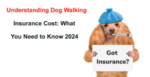 dog walking insurance cost